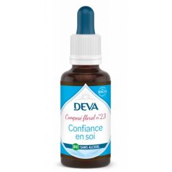 Deva Confiance en soi composé floral 23 30ml sans alcool