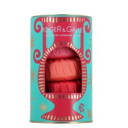 Coffret 3 savons bienfaisants Rose/Fleur de Figuier/Gingembre rouge