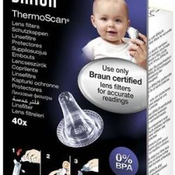 Thermomètre électrique Thermoscan Embouts x40