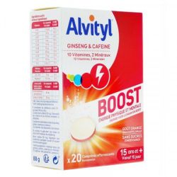 Alvityl Boost Comprimés effervescent x20