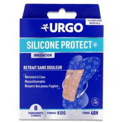 Silicone Protect format kids 3 tailles x8 pansements