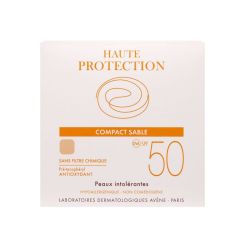 Crème compacte solaire SPF50 teinte sable