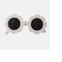 HOP POP Lunettes enfant motif fleur blanc catégorie 3