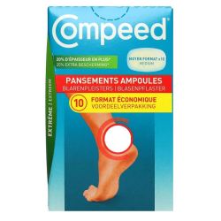 10 pansements ampoules éco format moyen Medium