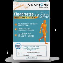 Chondrosteo +Articulations Collagène Activ 30 gélules