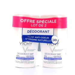 VICHY Déodorant 24h Sans aluminium Bille 2x50ml