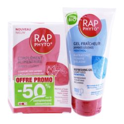 RAP phyto lot gel fraîcheur menthe + gélules