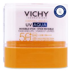 Vichy UV Aqua Stick invisible spf50+ visage et lèvres