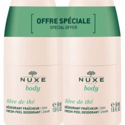 Nuxe Body Rêve de Thé Déodorant Fraîcheur 24H 2x50 ml