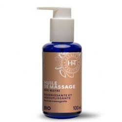 H&t Huile De Massage Base Neutre bio 100ml