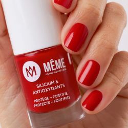 MÊME Vernis Silicium et antioxydants Rouge 10ml