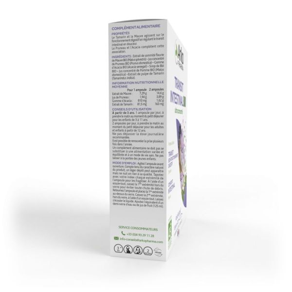 Arkofluides transit intestinal 20 ampoules
