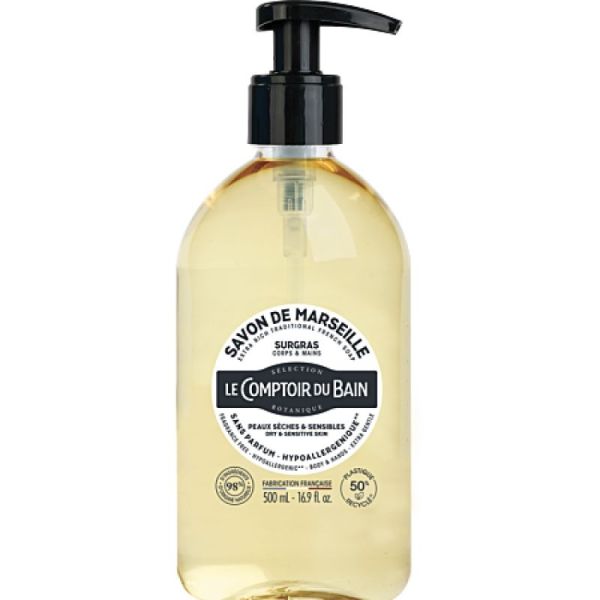 SAVON LIQUIDE SURGRAS COMPTOIR DU BAIN 500ML