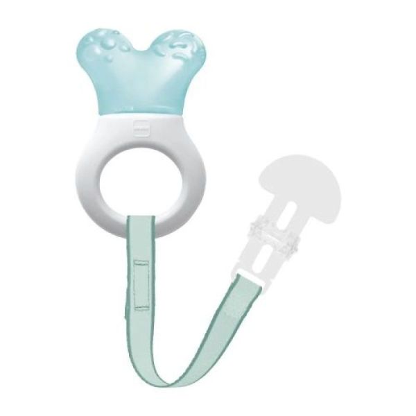 Mini anneau de dentition et attache 2 mois et +