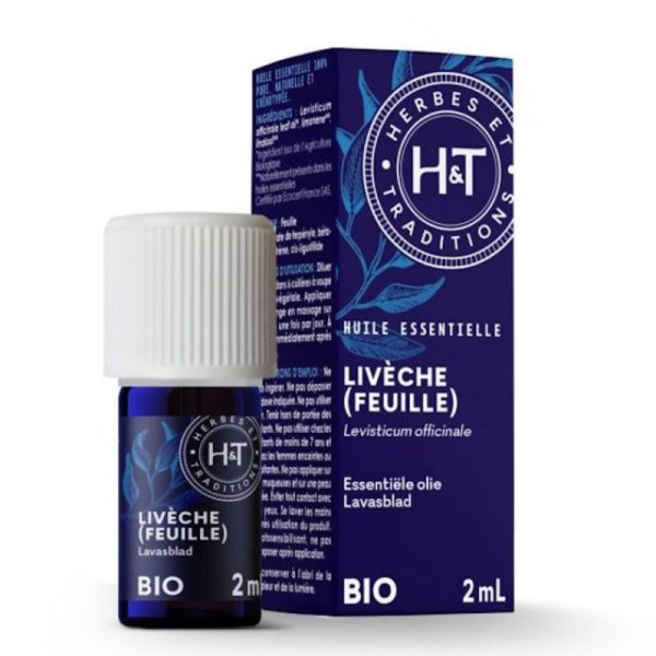 Huile essentielle Livèche (feuille) bio 2ml