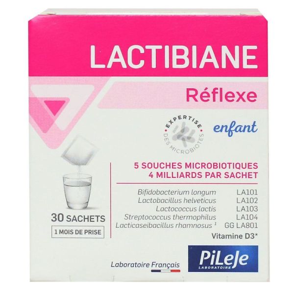 Pileje Lactibiane Réflexe enfant 30 sachets
