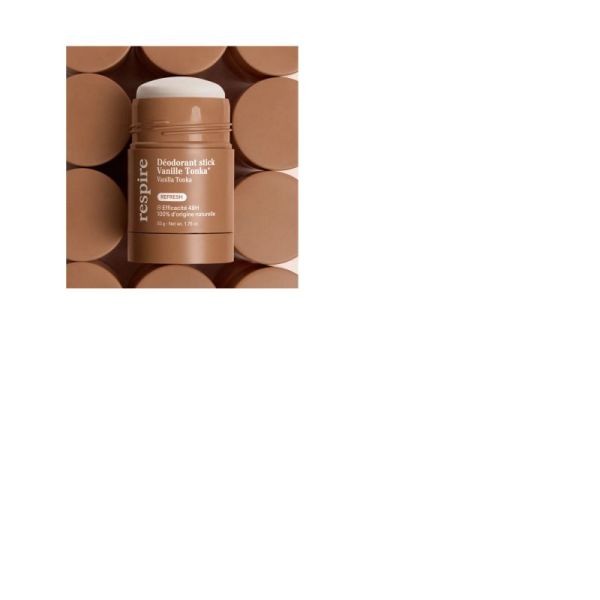 Déodorant stick Refresh Vanille Tonka 48h sans alcool stick 50g