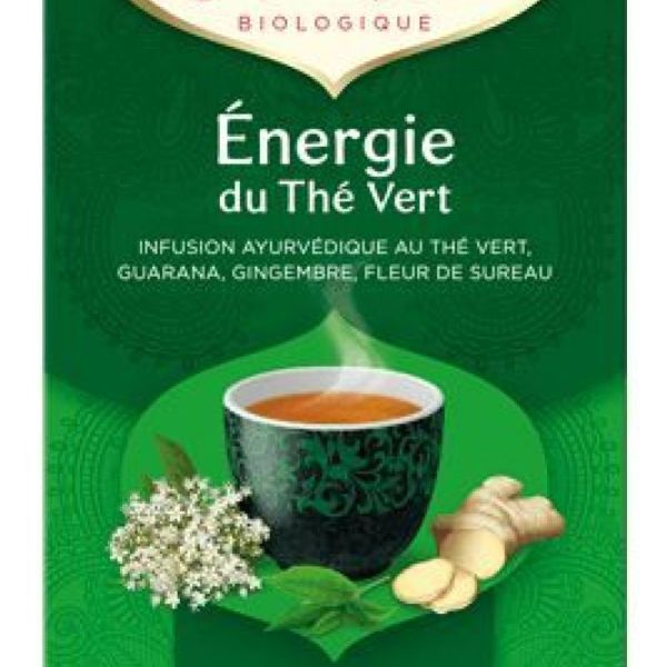Yogi Tea Bio Energie Thé Vert 17 Sachets