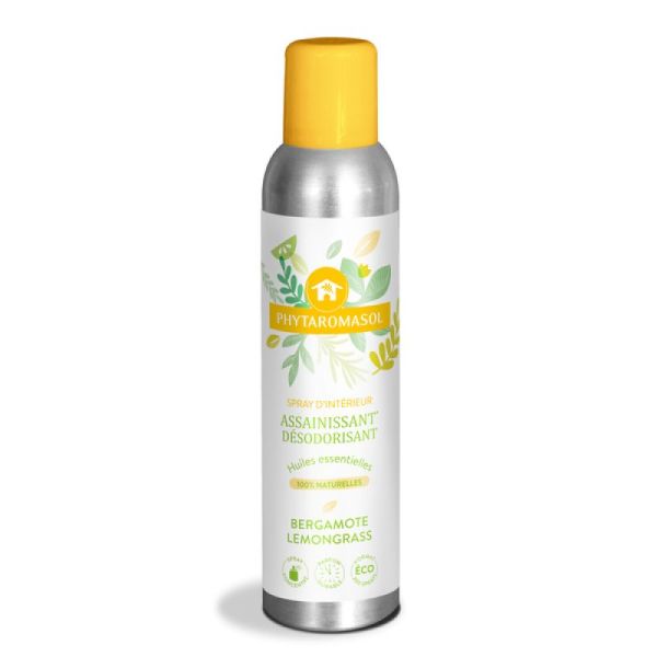 Phytaromasol Spray d'intérieur assainissant bergamote lemongrass 25ml