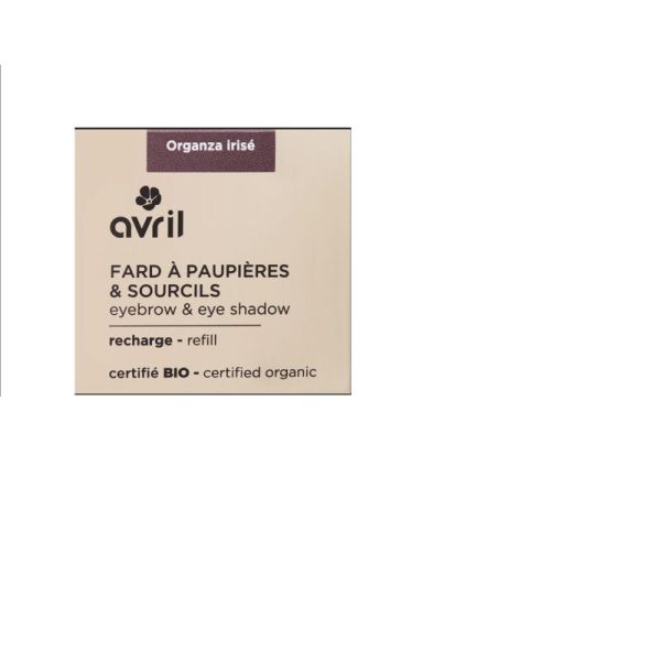 Avril Fard à paupières et sourcils Organza irisé recharge