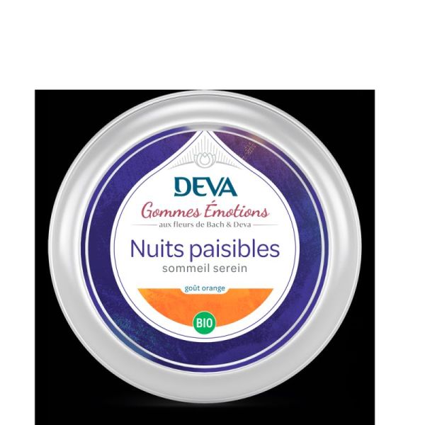Deva Nuits paisibles gommes émotions bio