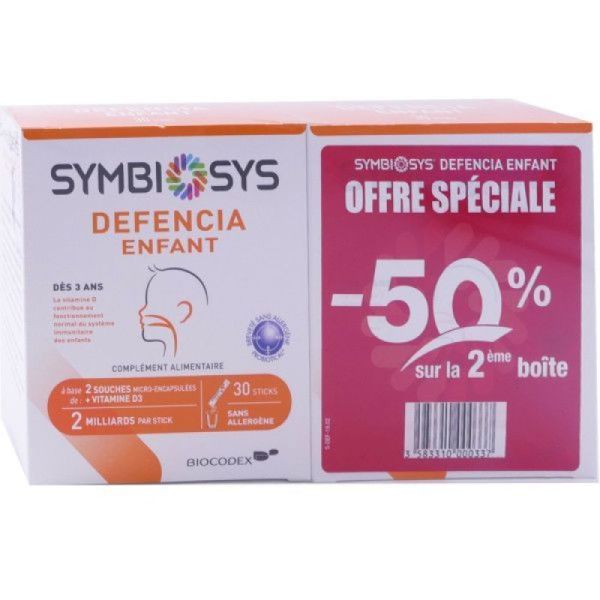 Symbiosys Defencia Enfant lot de 2 boites de 30