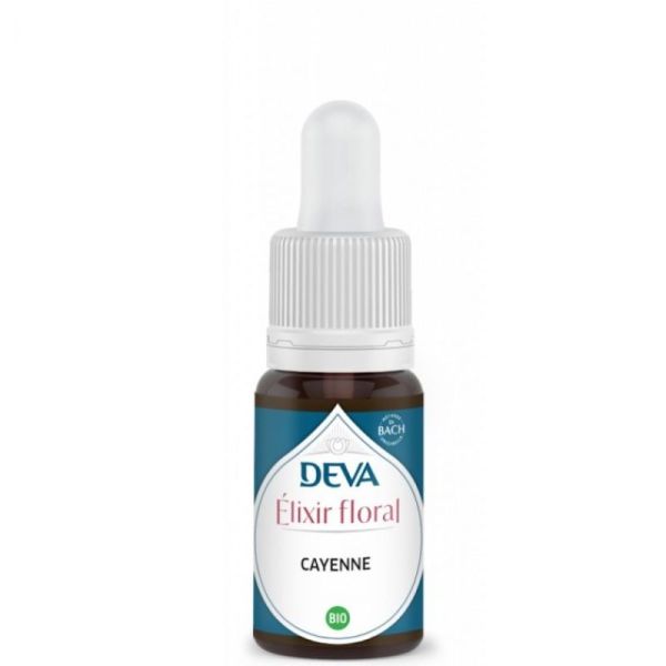 Deva Cayenne élixir floral bio 15ml