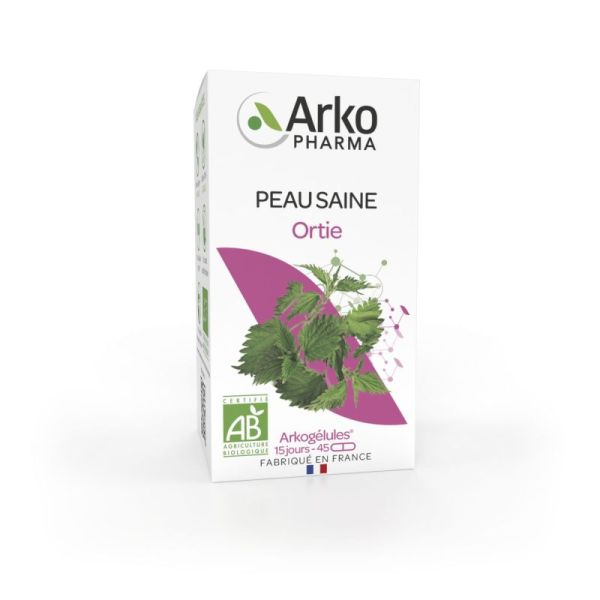 Arkogélules ortie bio 825mg partie aérienne 45 gélules