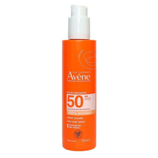 Solaire spray SPF50+ toucher sec 200ml