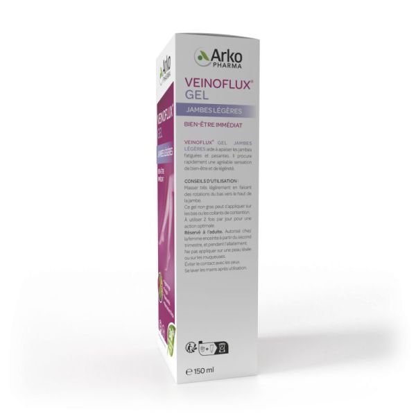 Gel jambes légères Veinoflux 150ml