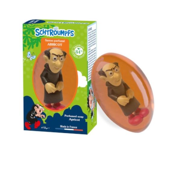 Savon Parfumé Les Schtroumpfs senteur Abricot