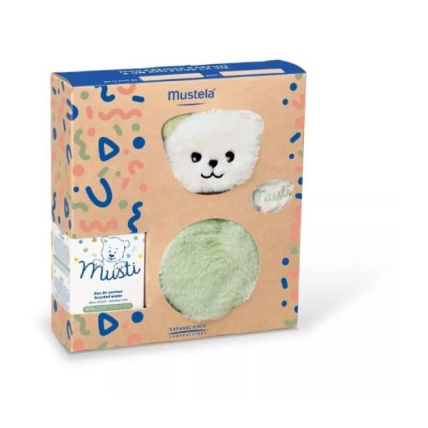 Mustela Coffret eau de senteur 50ml + doudou vert