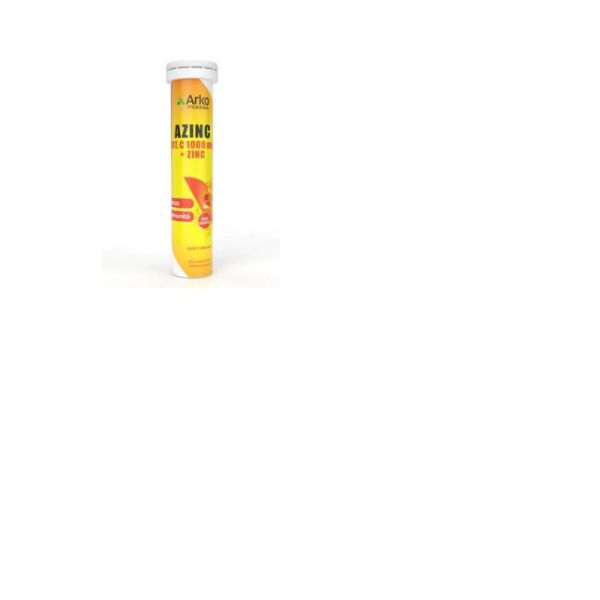 AZINC Vit C + Zinc Tonus Immunité x20 cp effervescents