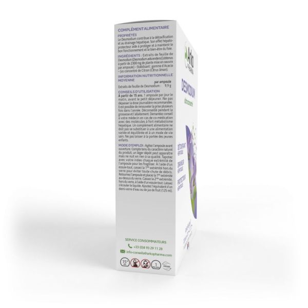 Arkofluides Desmodium 2300mg 20 ampoules
