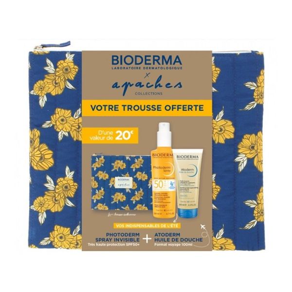 BIODERMA Trousse solaire Photoderm spray 50 + huile de douche