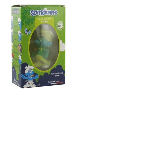 Savon Parfumé Les Schtroumpfs senteur Poire