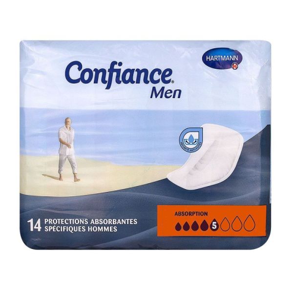 14 protections absorbantes Men 5G