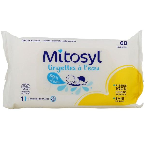 MITOSYL Lingettes à l'eau x60