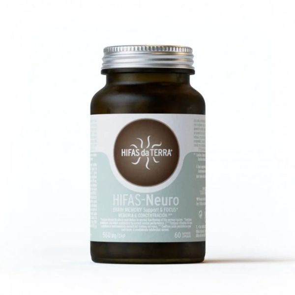 Hifas-Neuro mémoire et concentration bio 60 capsules