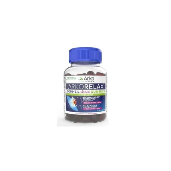 Arkorelax sommeil doux sans sucres dès 4 ans x30 gummies
