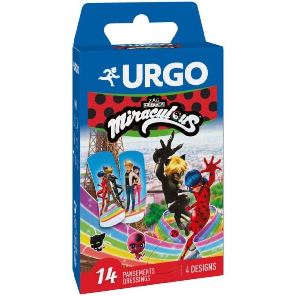 Urgo Pansements Miraculous 14 pansements Enfants