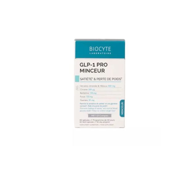 Biocyte GLP-1 Pro Minceur Satiété et Perte de poids x60 gélules