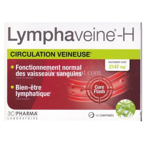 Lymphaveine-H circulation veineuse 15 comprimés