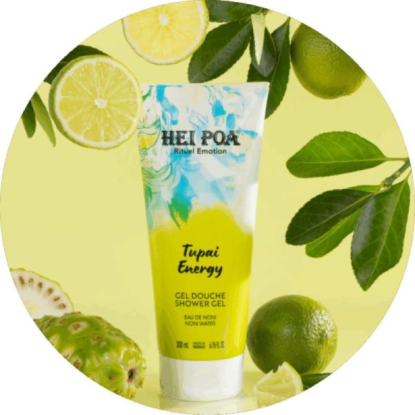 Hei Poa Tupai energy gel douche 200ml