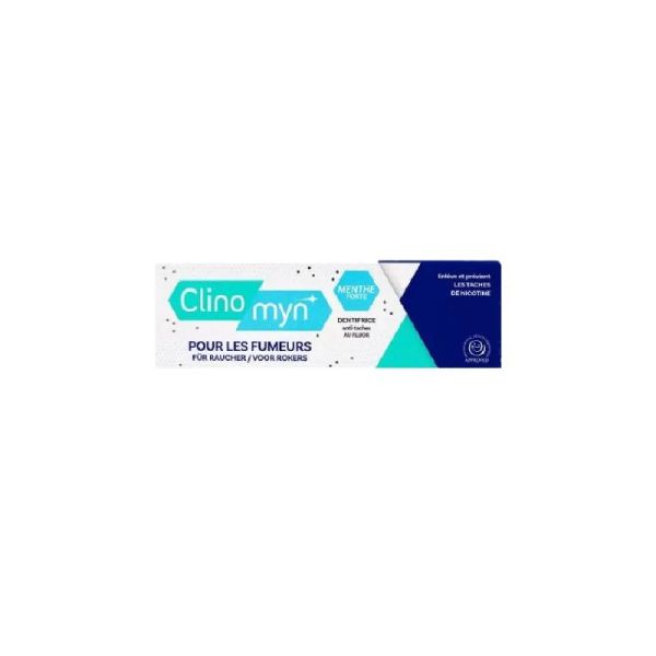 Clinomyn dentifrice pour les fumeurs menthe forte 75ml