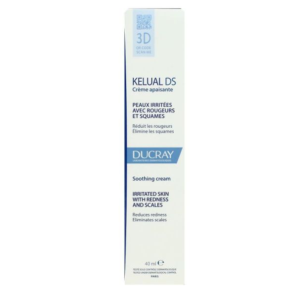 Kelual DS crème apaisante squamo-réductrice 40ml