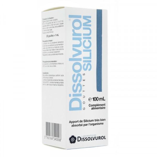 Dissolvurol  silicium Gouttes 100ml
