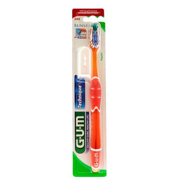 Brosse à Dents Technique Plus souple regular n°490