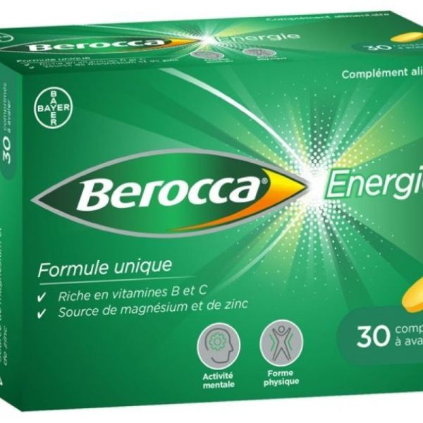 Berocca Energie 30 comprimés à avaler
