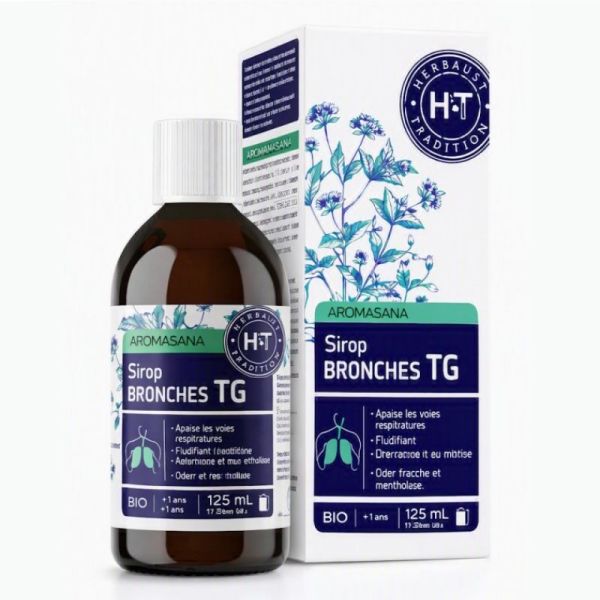 Aromasana Sirop bronches Toux grasse 125ml
